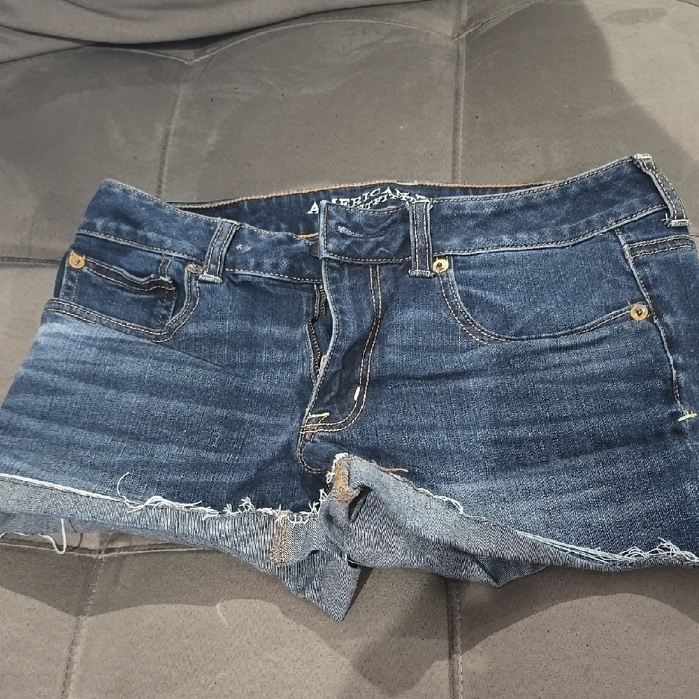 American Eagle Outfitters Women's Blue Denim Shorts